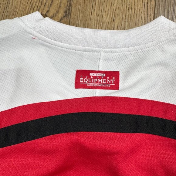 Wisconsin Badgers Hockey Jersey Colosseum Athletics Mens Large UW Madison - Picture 6 of 9